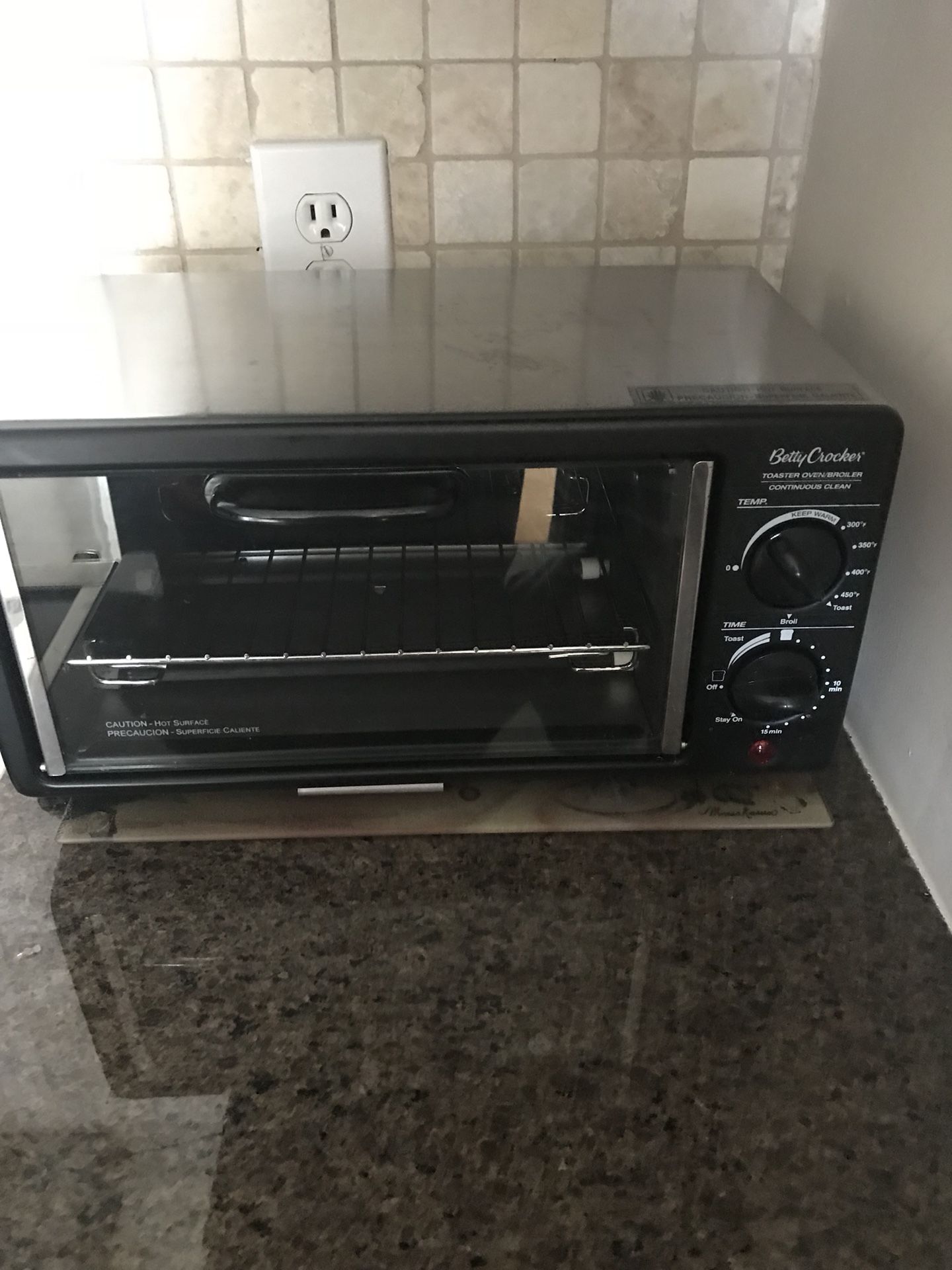 Betty Crocker Toaster Oven