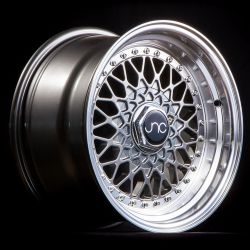 JNC004 Gunmetal Machined Lip Wheels - 15"-18"