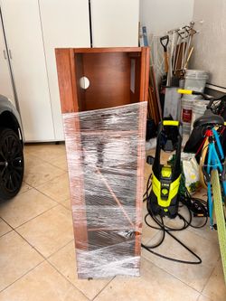 Solid wood bench for tv