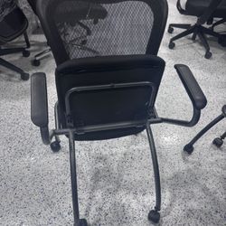 Office Star Deluxe Folding Chair with ProGrid mesh back