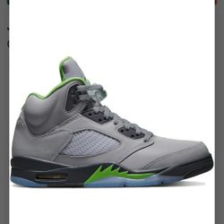 Jordan Retro 5 Green Bean