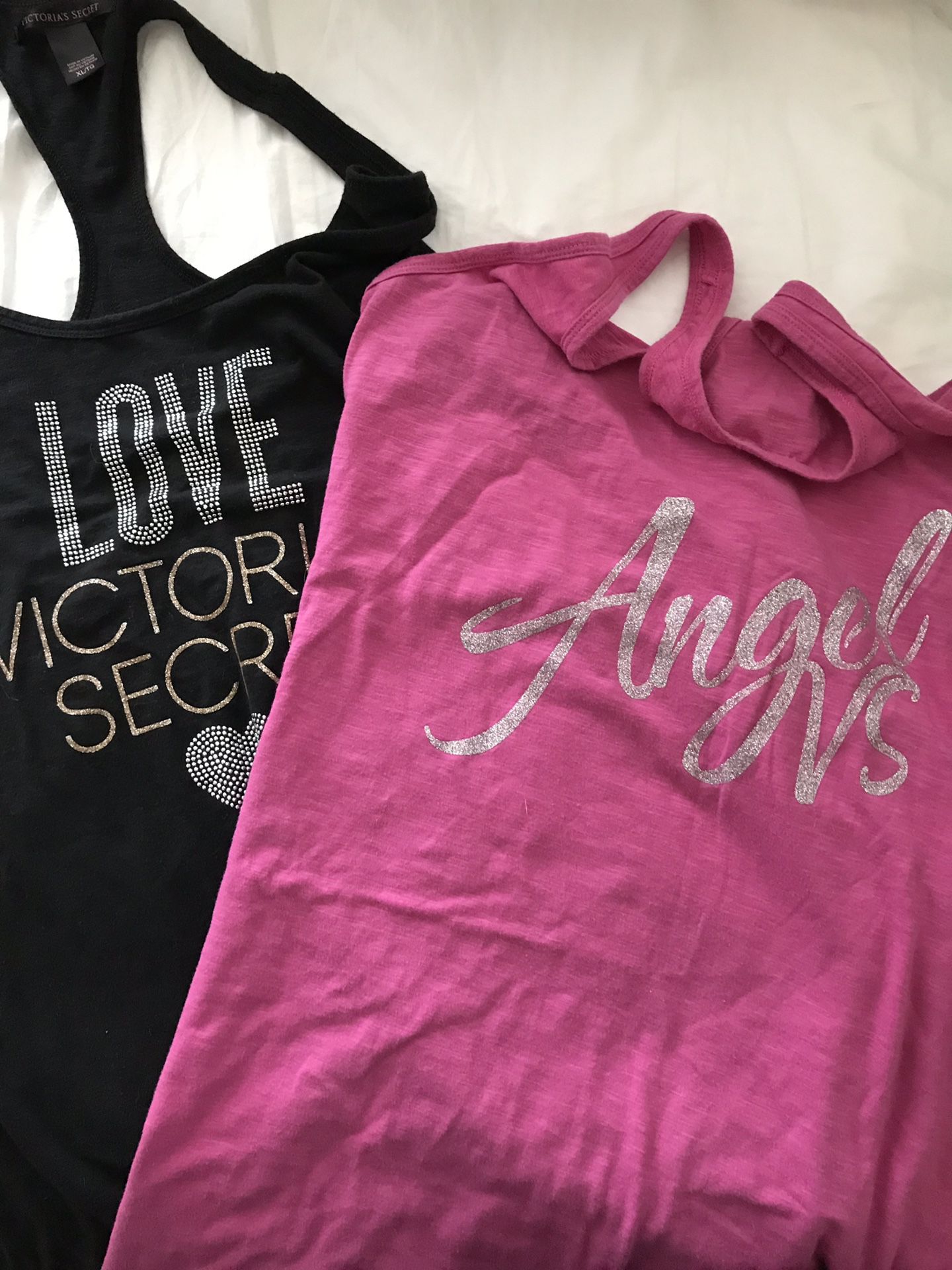 New Victoria Secrets size XL short (mid thigh) nightgowns (tank T-shirt style)