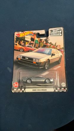 Hot Wheels 1:64 Boulevard DMC Delorean Diecast - Silver