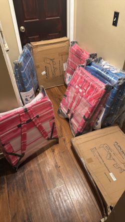 1 set of 2 beach chairs  $60