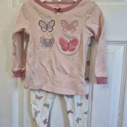 Pink Butterfly Baby Girl PJ 12 Months 