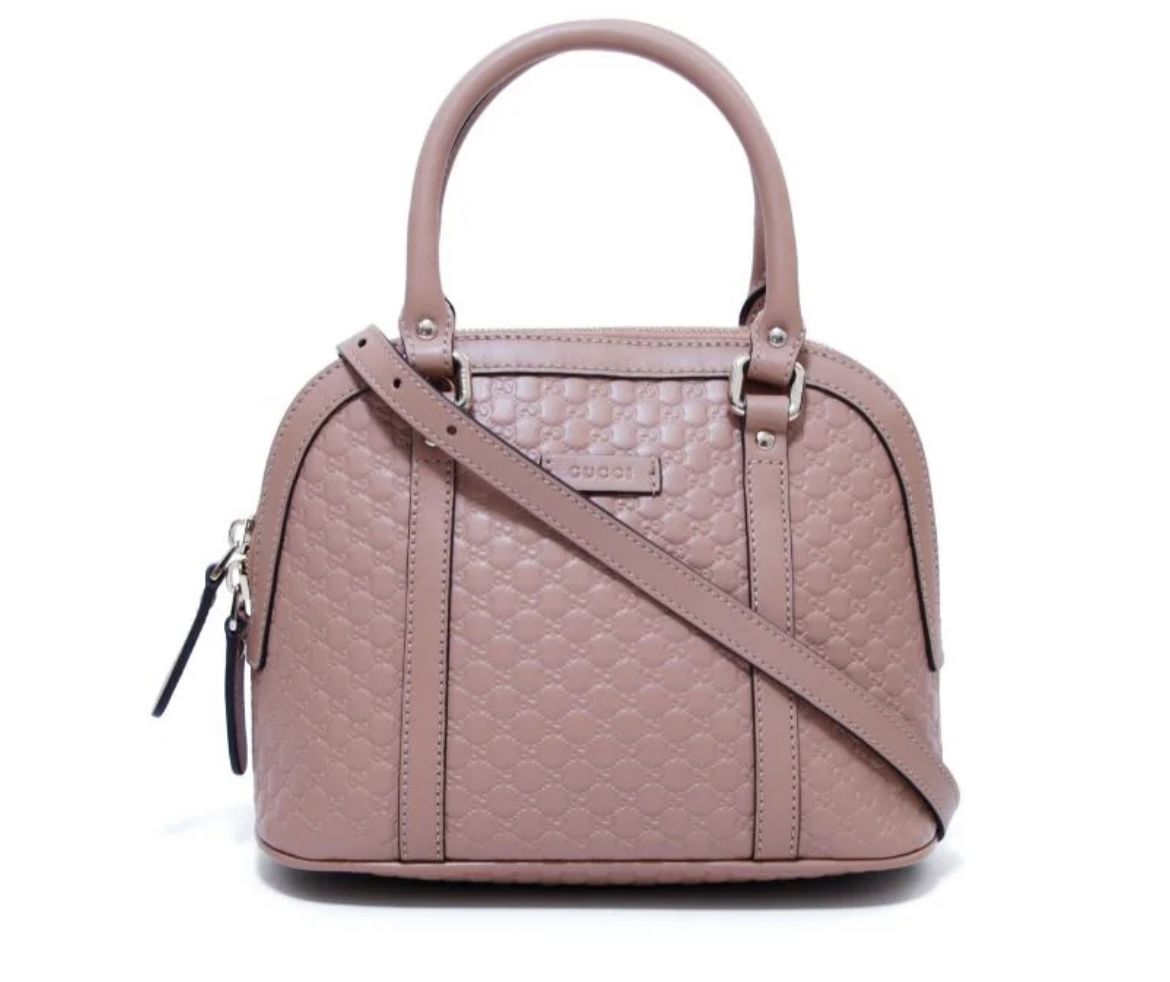 Gucci- Pre Owned Bag Microguccissima leather tote bag