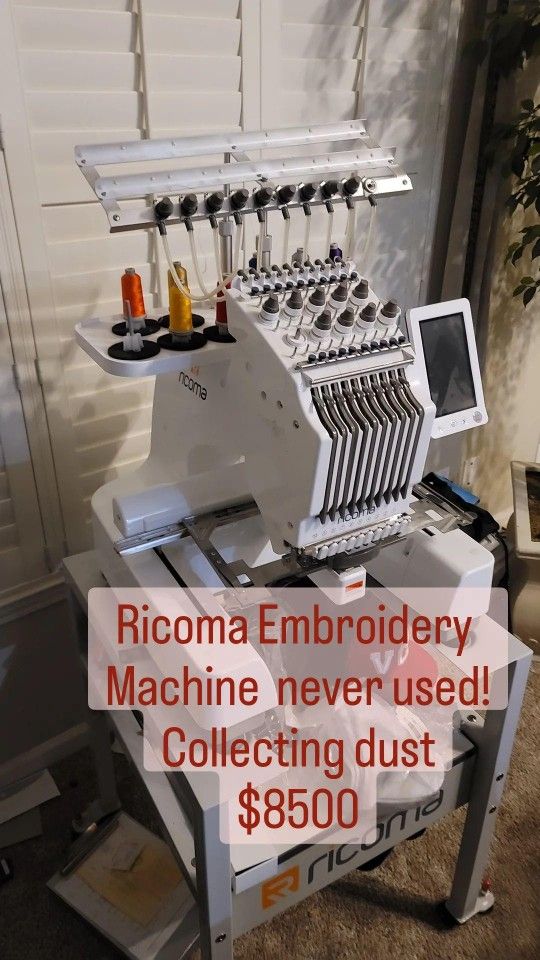 Ricoma EMBROIDERY MACHINE