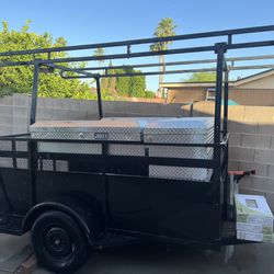 5x8 Utility Trailer For Construction,painting,handyman 