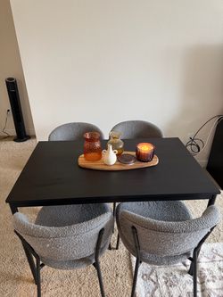 Table and chairs