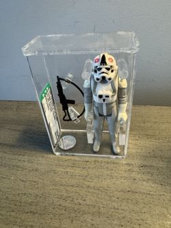 1980 Kenner Star Wars ESB AT-AT Driver AFA 75+ Red Logo Graded Vintage Figure