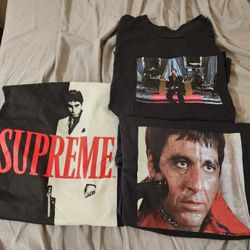 Supreme Scarface Tees 