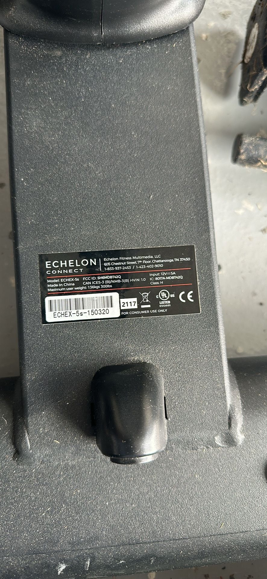 Echelon Connect 5S - Rarely Used