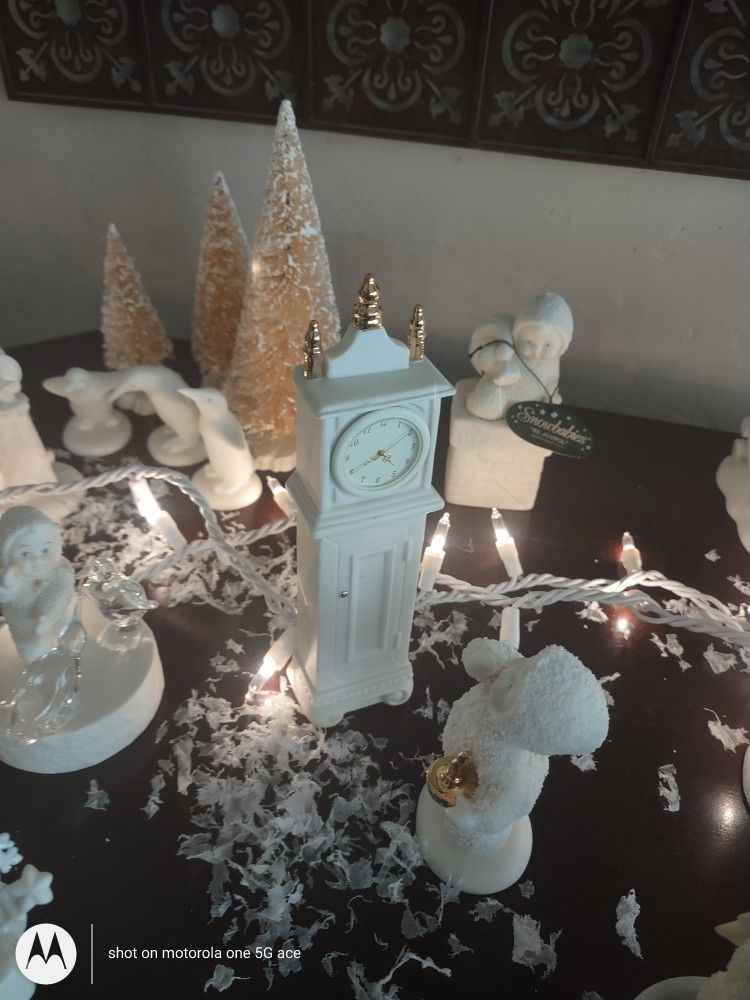 Collectible Winter Snow Babies, By Department 56.