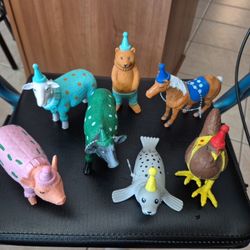 Birthday FARM Animals Cake Toppers