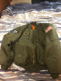 Rare wu wear bomber jacket. 2xl