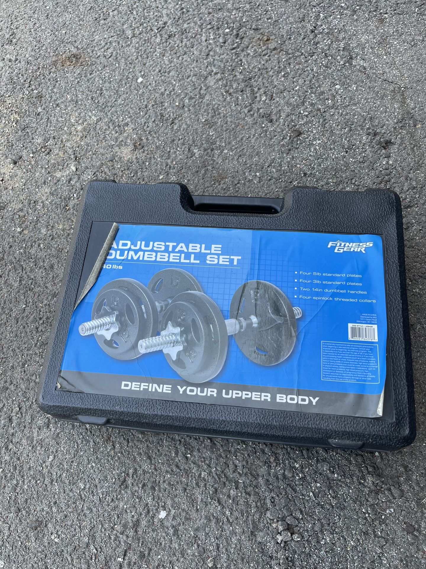 Adjustable Dumbbell Set