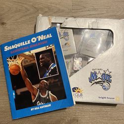 Orlando Magic Classic Poker Set with Shaq Book