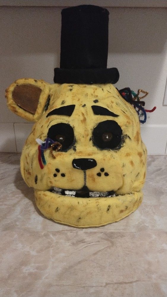 FNAF Golden Freddy cosplay Mask 