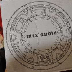 Mtx Thynder65 Thin Tr651010 Subwoofer Speaks New In Box