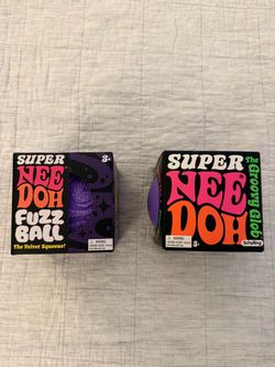 NeeDoh Super Groovy Glob & Super Fuzz Ball
