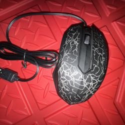 Black LED 1000Dpi Gaming Mouse $10