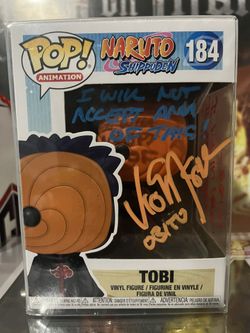 Tobi Funko Pop Signed By Vic Mignongna