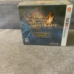 Nintendo 3DS Monster Hunter Ultimate Collectors Edition Brand New