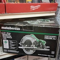 METABO HPT  7 - 1/4" 185 mm CIRCULAR SAW 