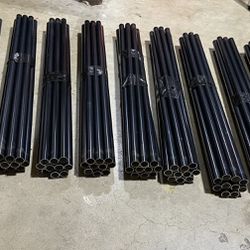 90 Black Aluminum Deck Railing Balusters 