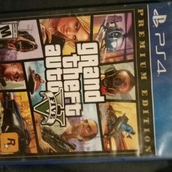 Grand theft auto 5 ps4 game