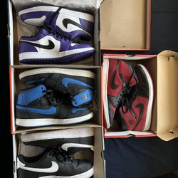 3 Jordans and a pair of forces need them gone 110 for ALL