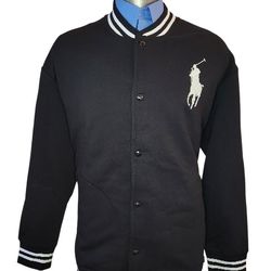 MINT POLO RALPH LAUREN #3 BIG PONY 3XB 3XLT JACKET LETTERMAN VARSITY
