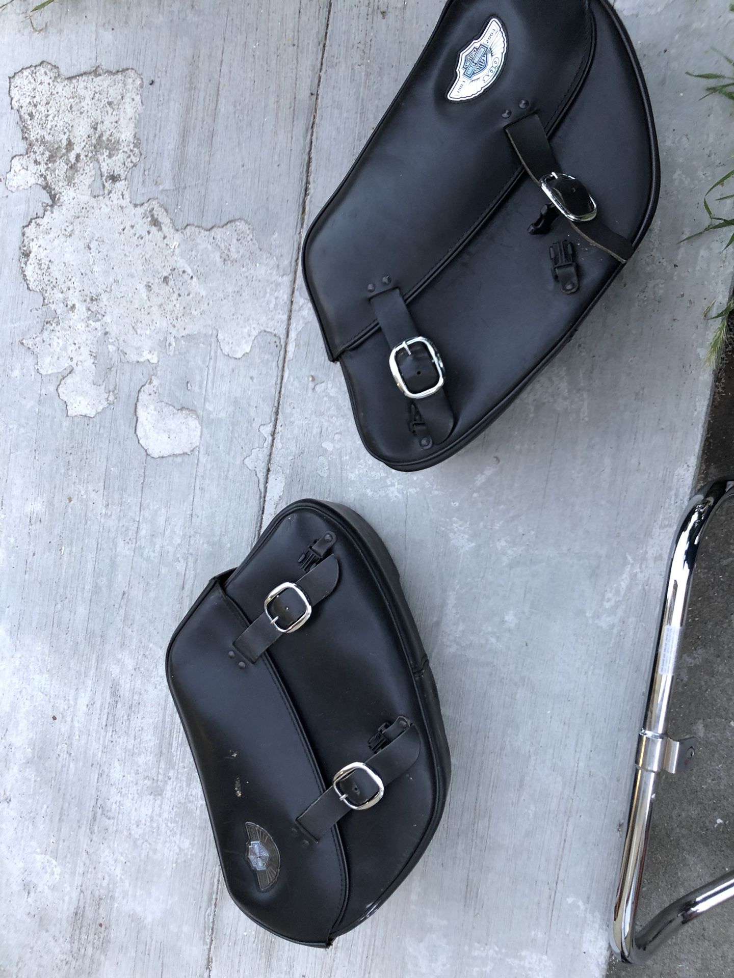 Texas Leather saddlebag 32L For Harley-Davidson – California Motorcycles
