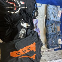 Clothes Vlone Bape street Wear for Sale in Rocklin CA OfferUp