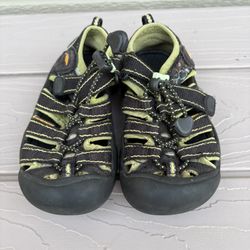 KEEN Toddler Boys Sandals – Size 10 – Green/Black – $20