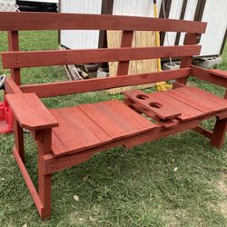 Wooden Rustic Benches. ( Recently Built)