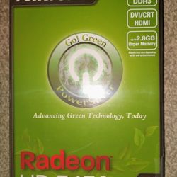PowerColor ATI Radeon HD 5450 1 GB DDR3 DVI/VGA/HDMI AX5450 1GBK3-SH Video Card