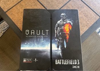 Vault 3D Armored Gaming Case PS3 Battlefield 3 Edition