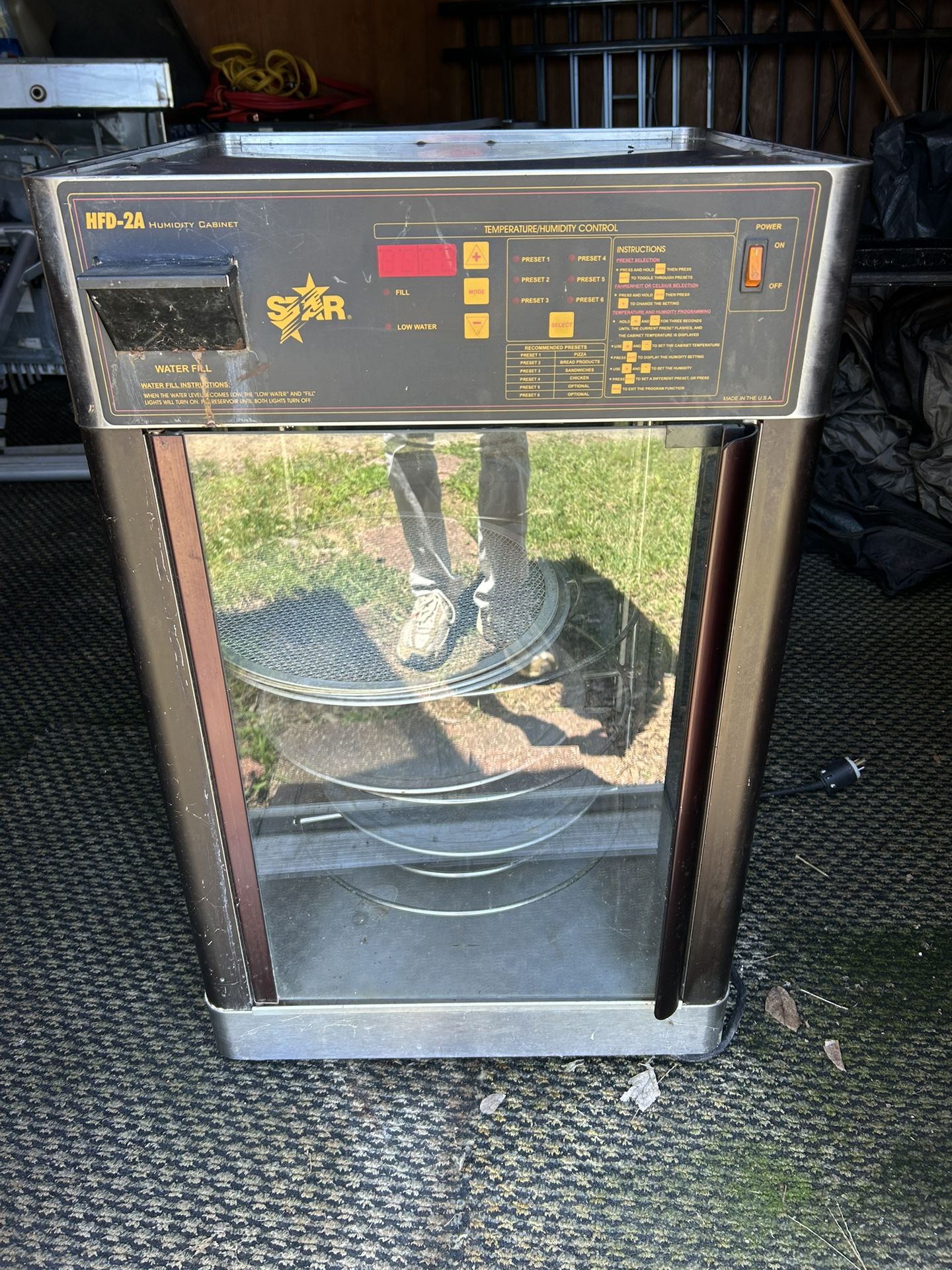 Star HFD-2A Pizza Humidity Cabinet