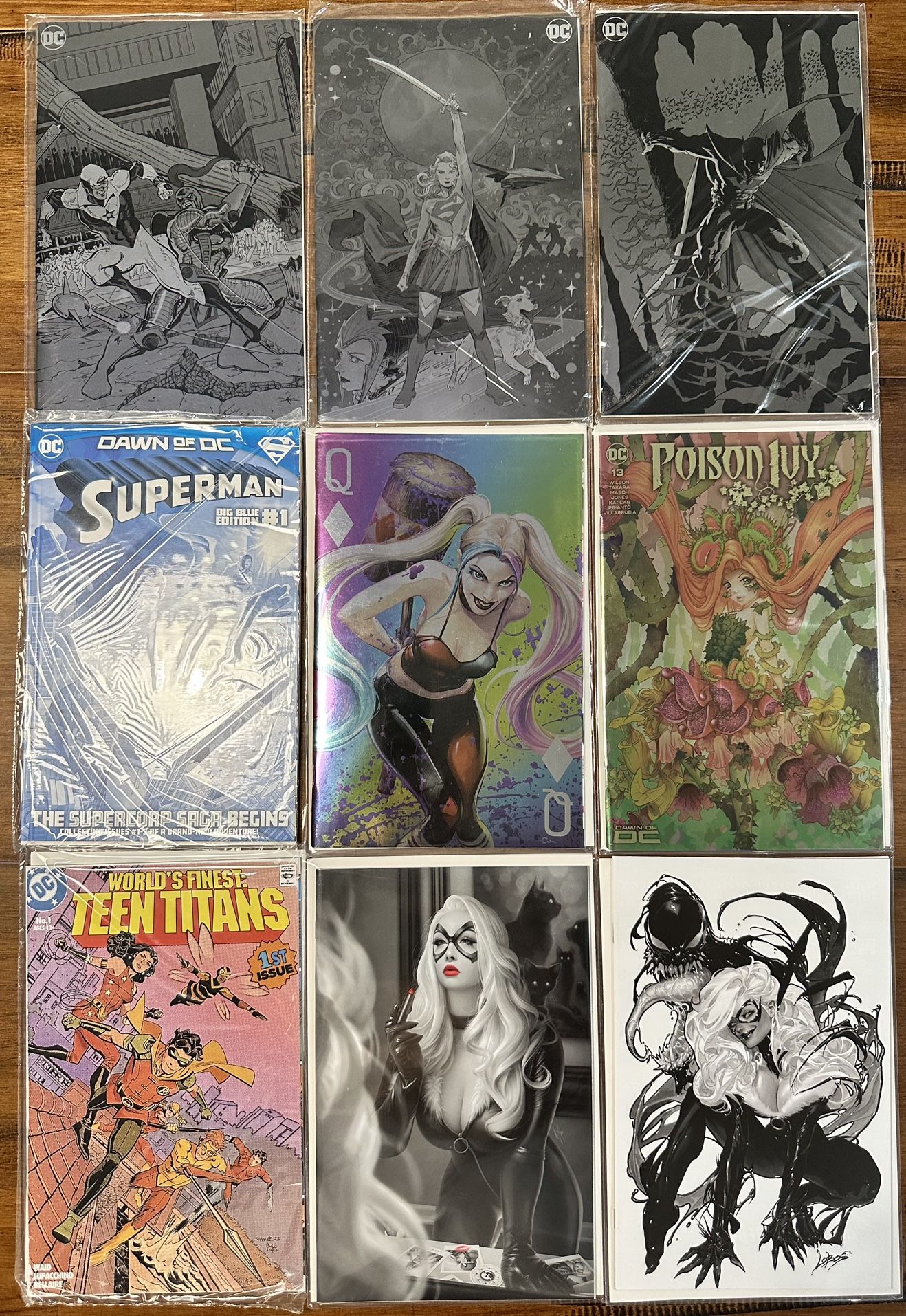 SDCC 2023 Exclusives Comics LIMITED EDITION set of 9 KRS Comics DC Silver Screen