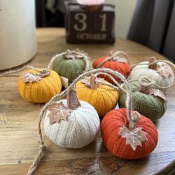 Handmade pumpkins (Fall/Halloween)