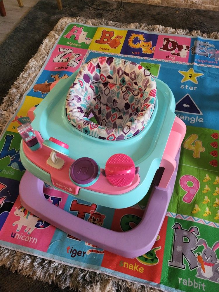 Baby Walker With Activities Toys And Songs