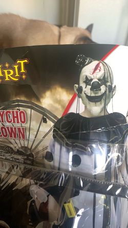 Spirit Halloween Psycho Clown Costume Medium