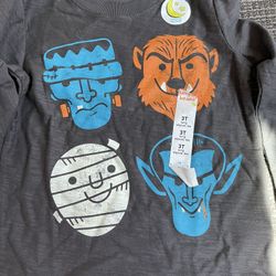 New Toddler Halloween Shirt