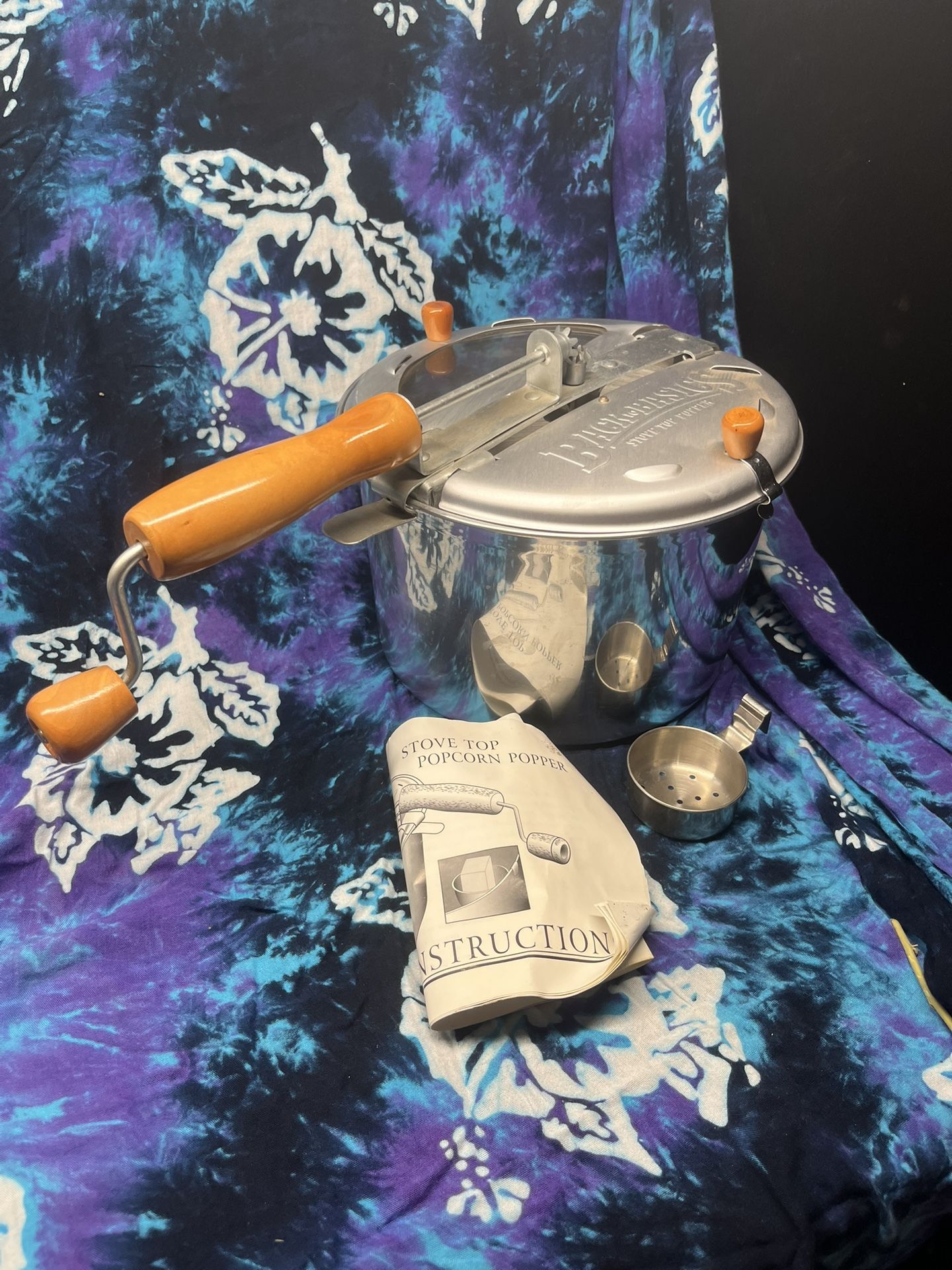 Stove, Top Popcorn Popper