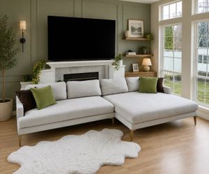 West Elm Andes Oversized Sectional Sofa
