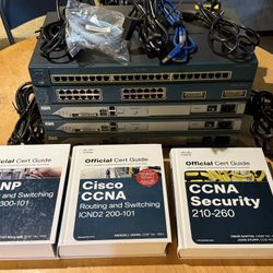 Cisco Network Lab - 3 Routers / 2 Switches 