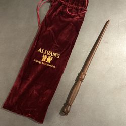 ALIVANS AUTHENTIC REAL REDWOOD HARRY POTTER WAND