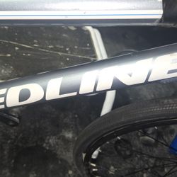 Kids redline, b m x bike, three piece cranks, clips, race ready