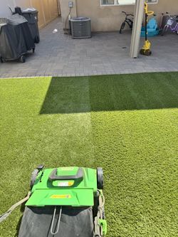 Turf cleaner turf refresh